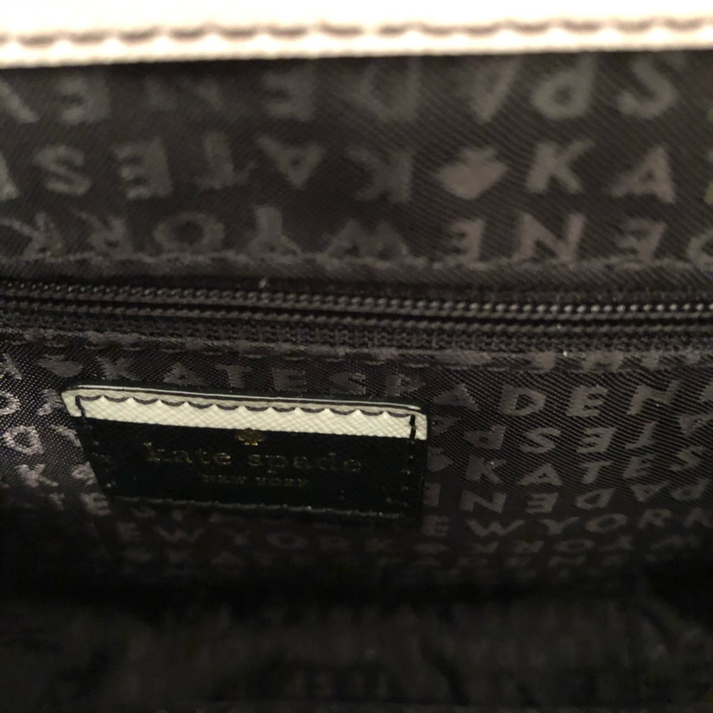 NWOT kate spade striped crossbody purse - Picture 4 of 5